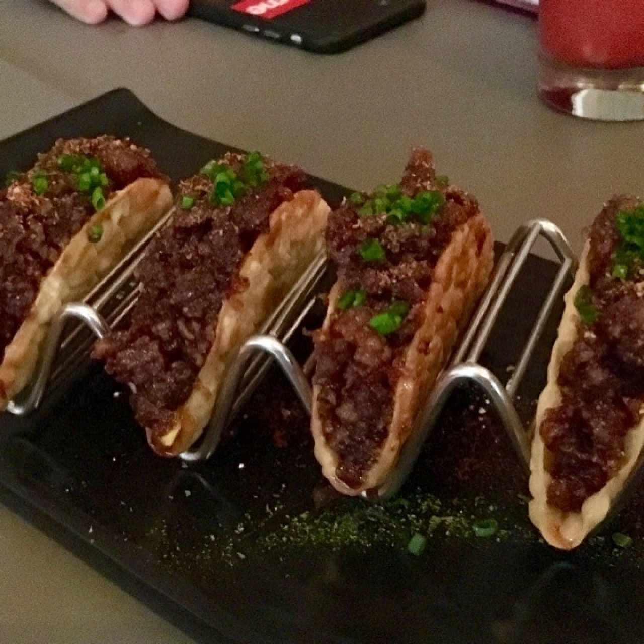 taquitos de mongolian beef