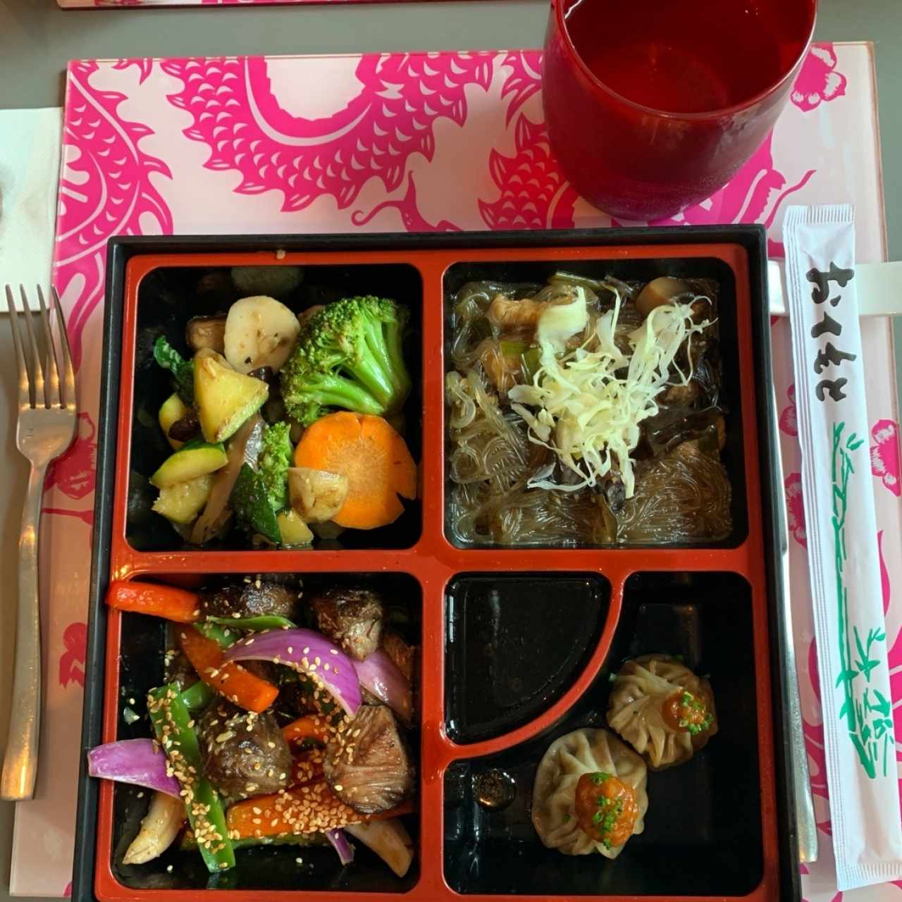 Beef bento box