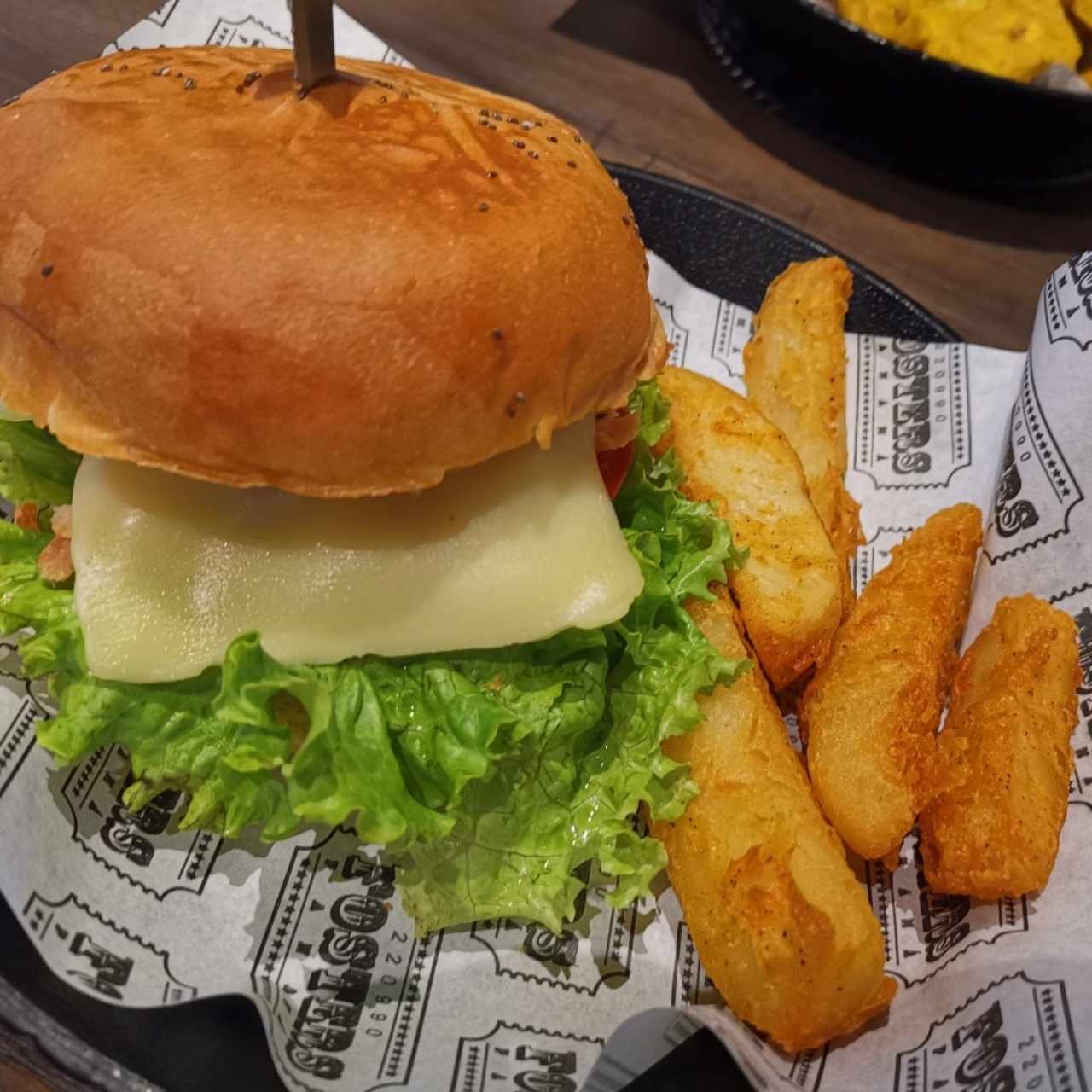 hamburguesa de pavo