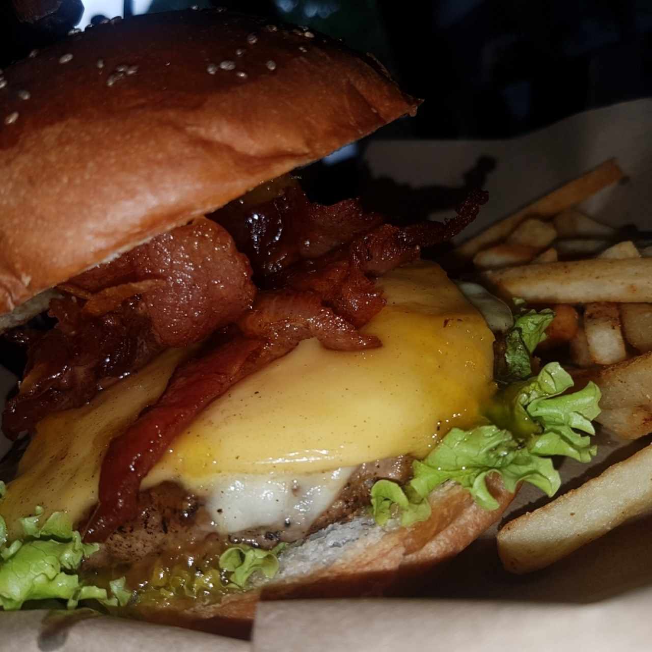 Cheese Bacon Burger