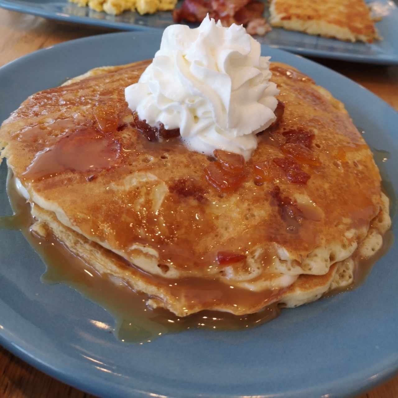 Pancake de Crema Inglesa