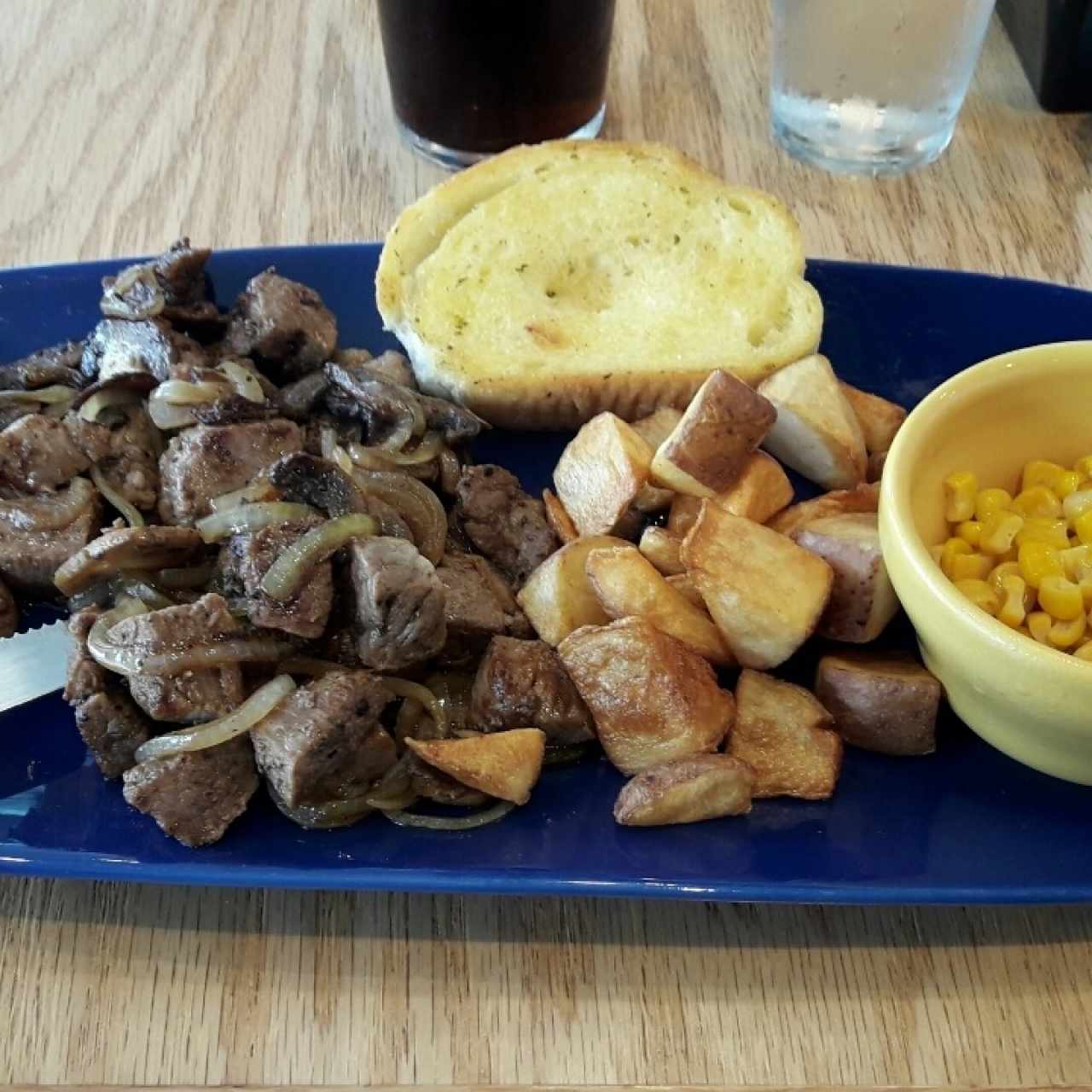 Sirloin Steak Tips Dinner