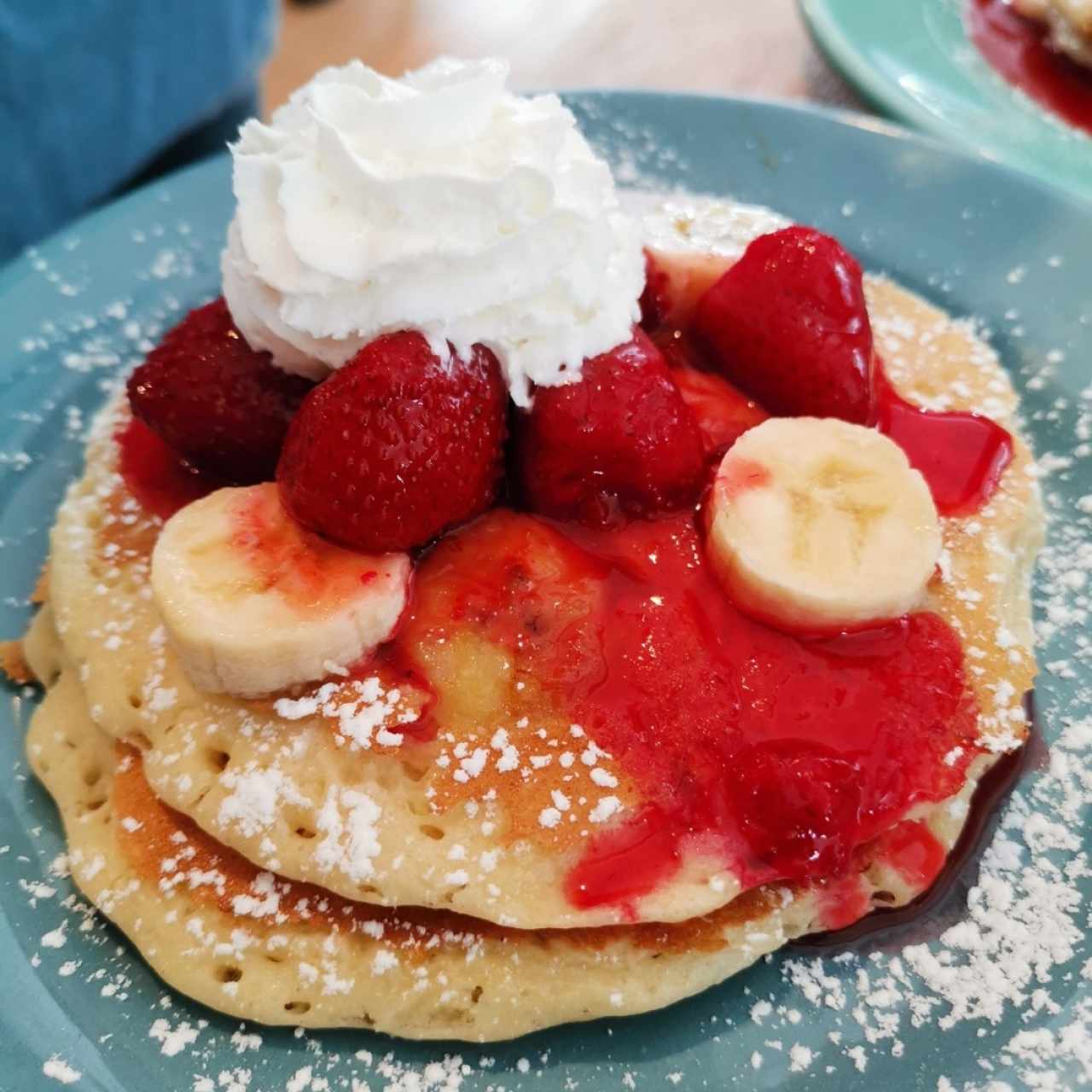 Strawberry Banana Pancakes