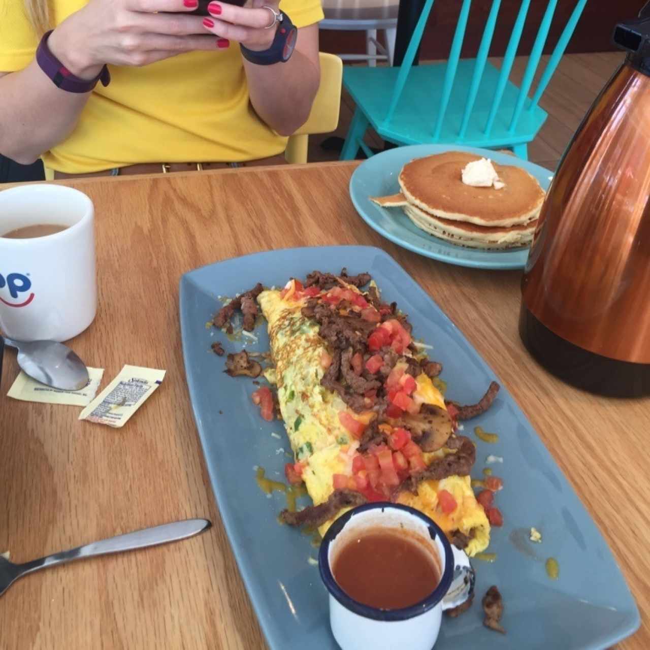 Big Steak Omelette