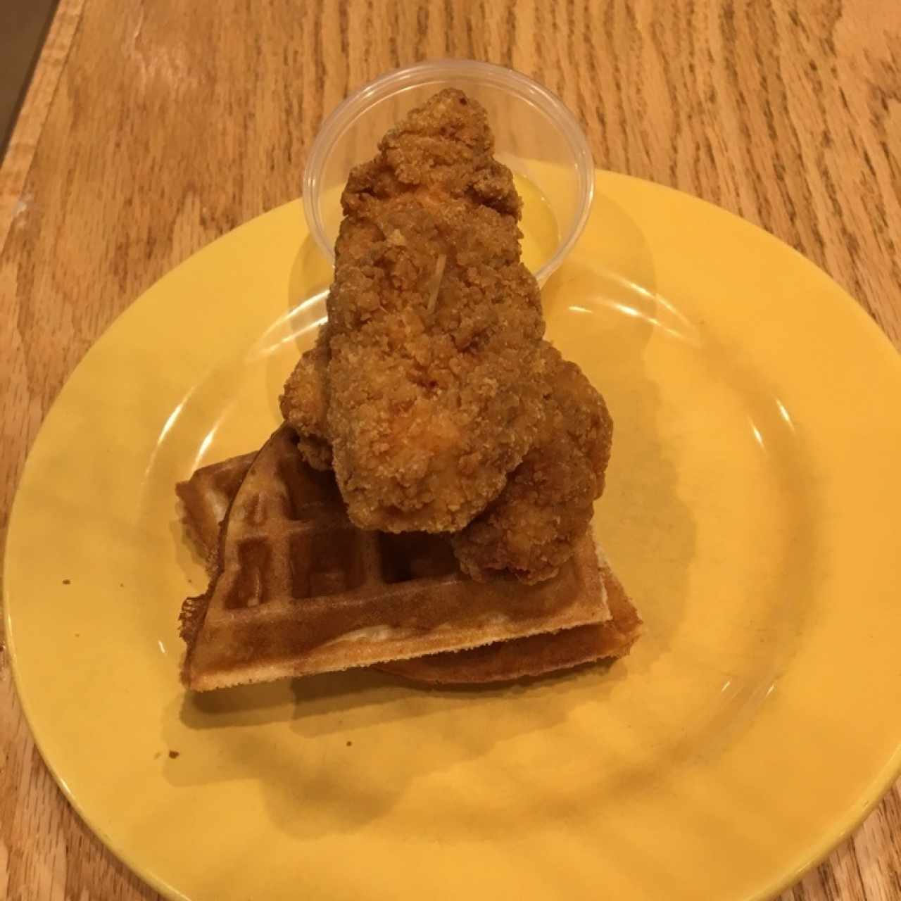 Chicken and waffles (niño)