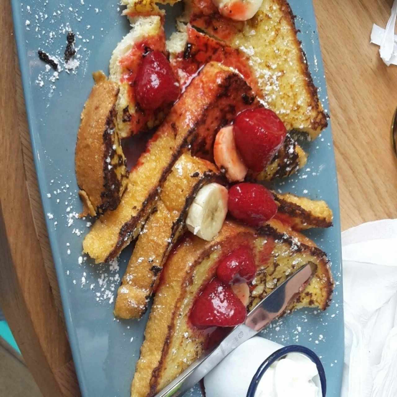 strawberry banana french toast