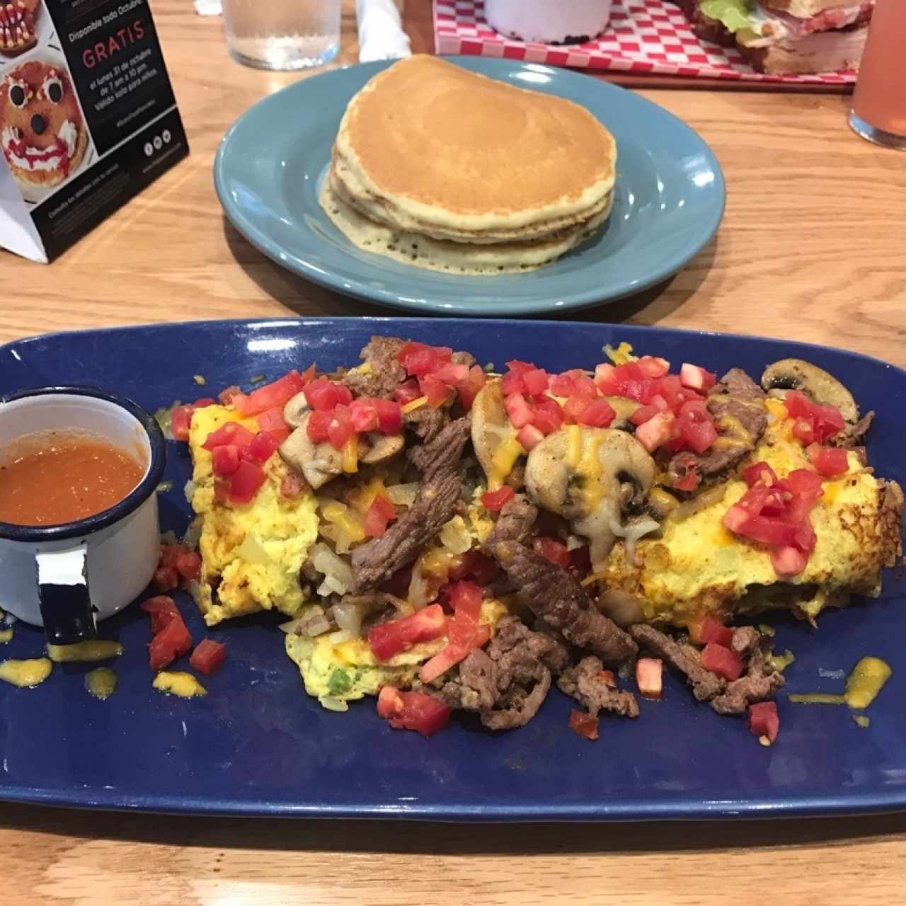 omelet stake