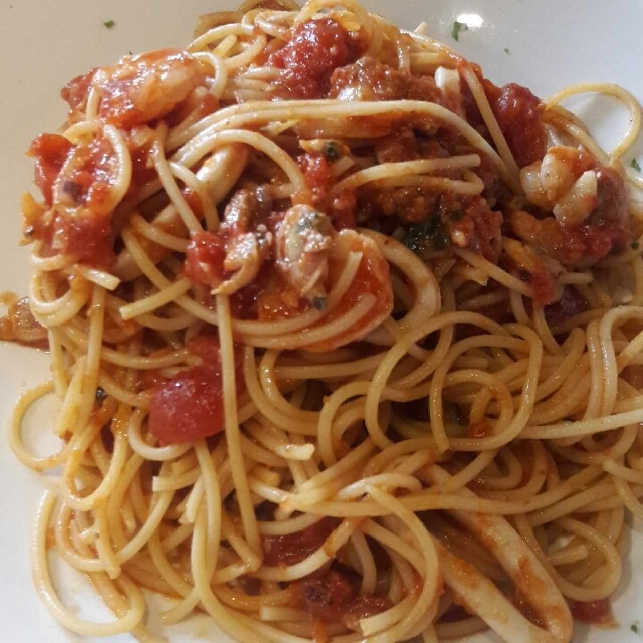 LE PASTE - Spaghetti alla crudaiola