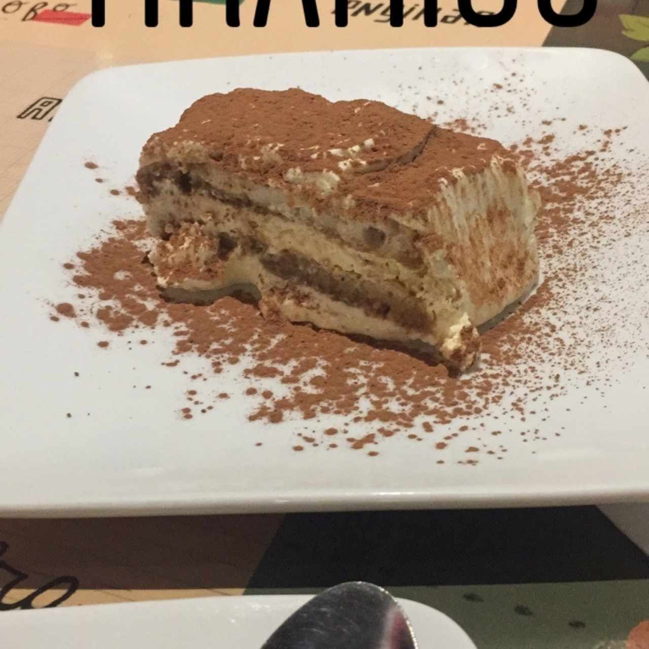 I DOLCI - Tiramisu