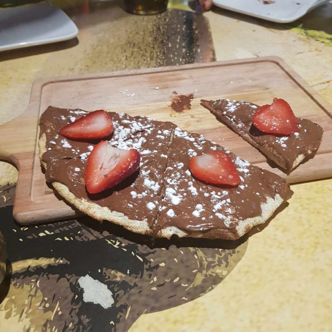 pizza de Nutella