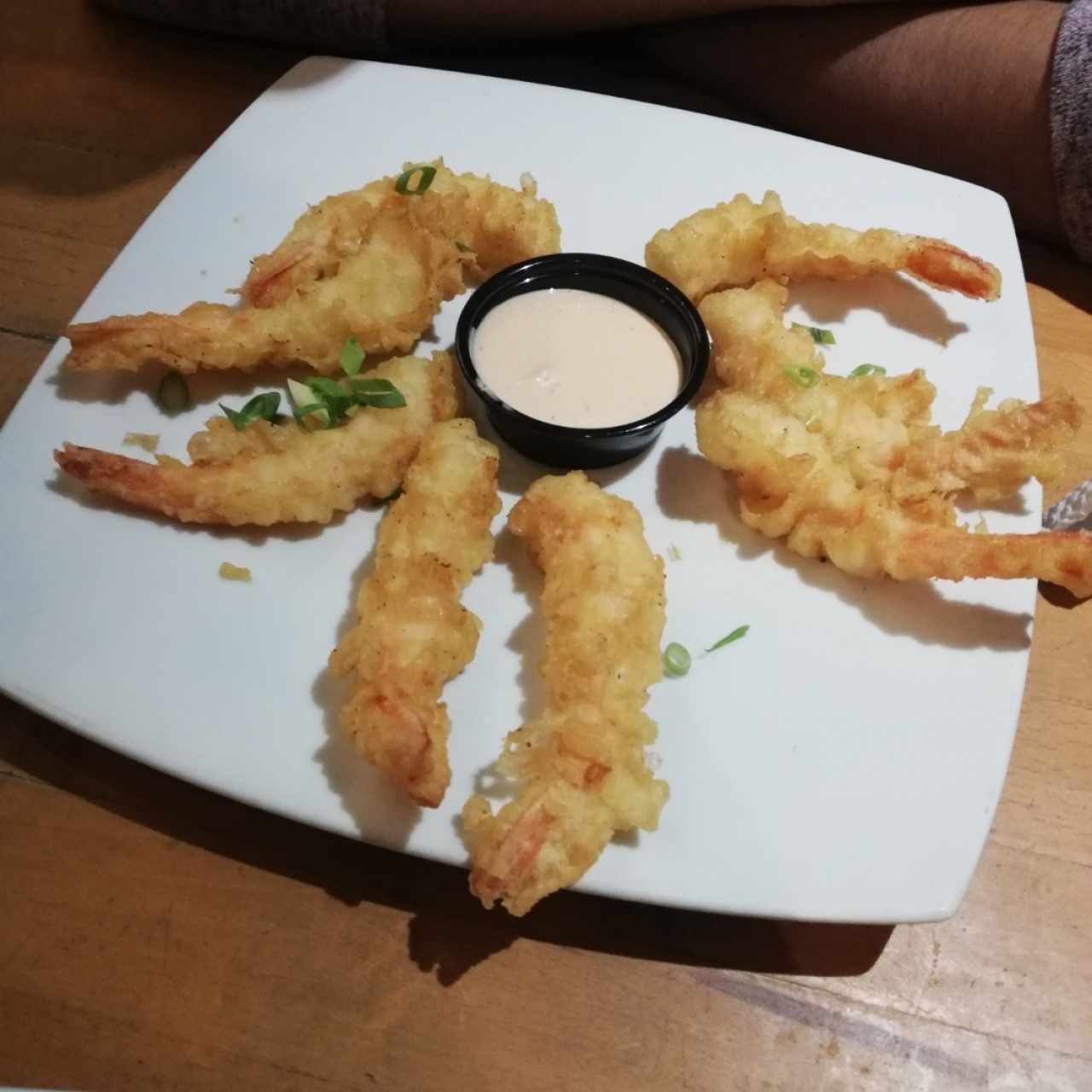 tempura de camarones