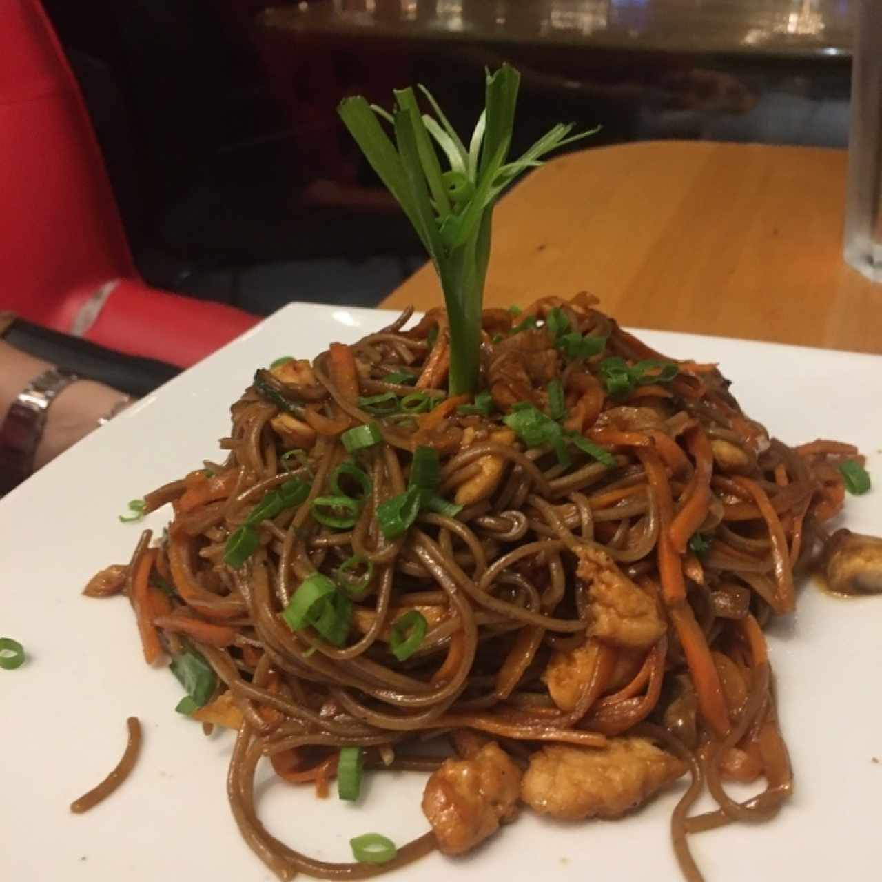 Yakisoba de pollo