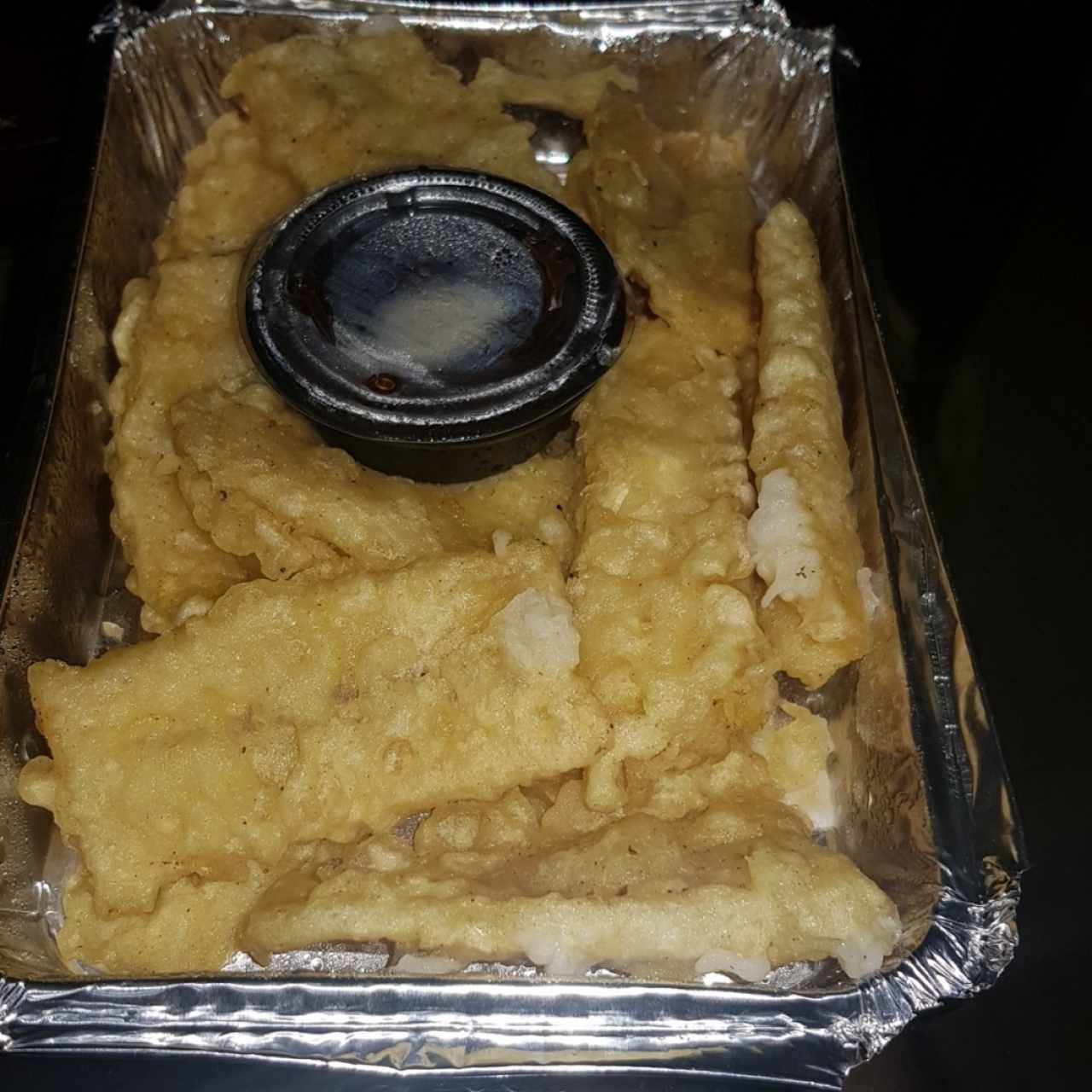 tempura de platano