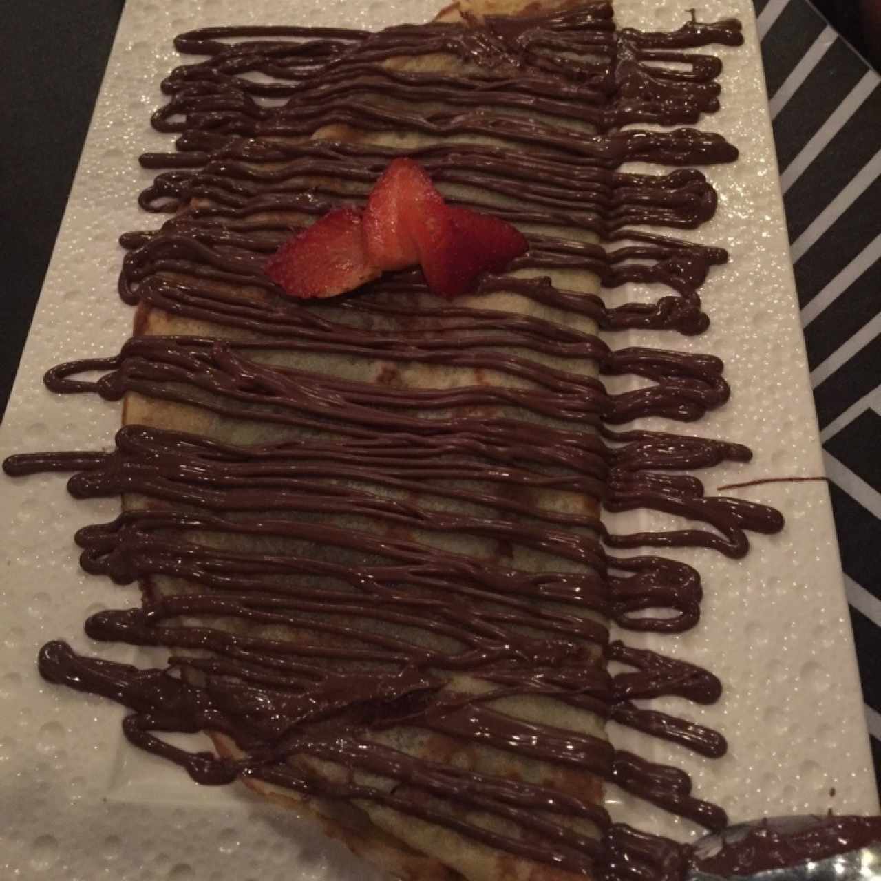 Postres - Crepe de Nutella