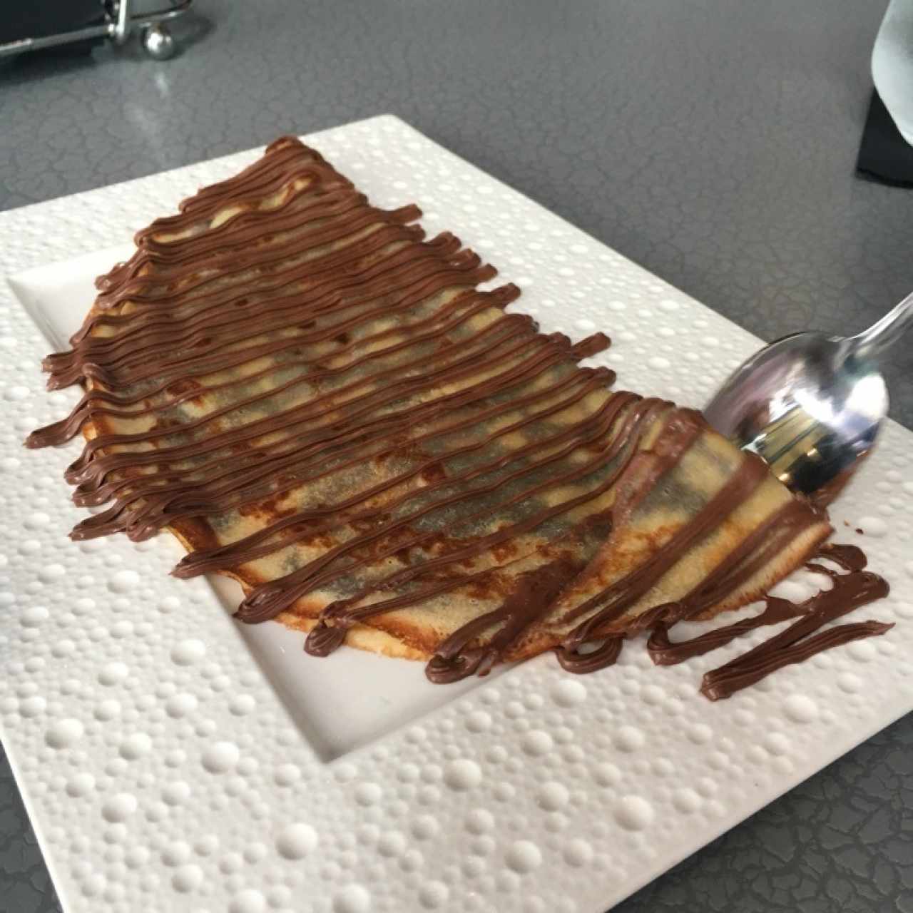 Postres - Crepe de Nutella