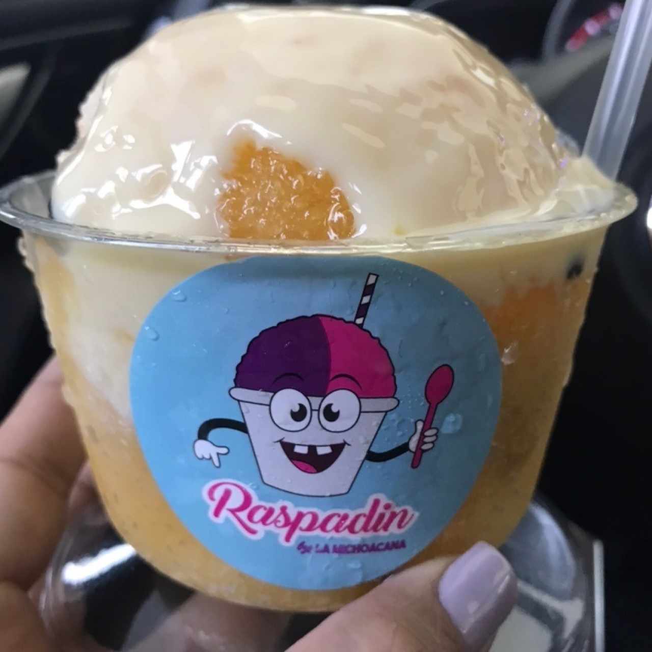 raspado de maracuyá