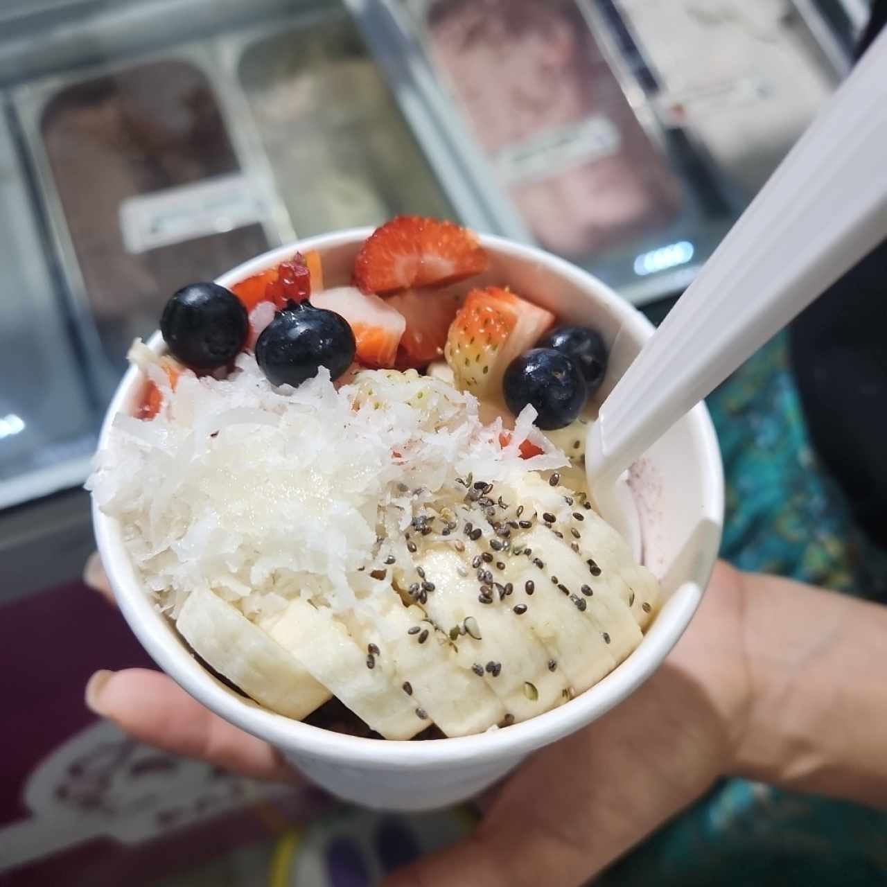 Açai Bowl con coco