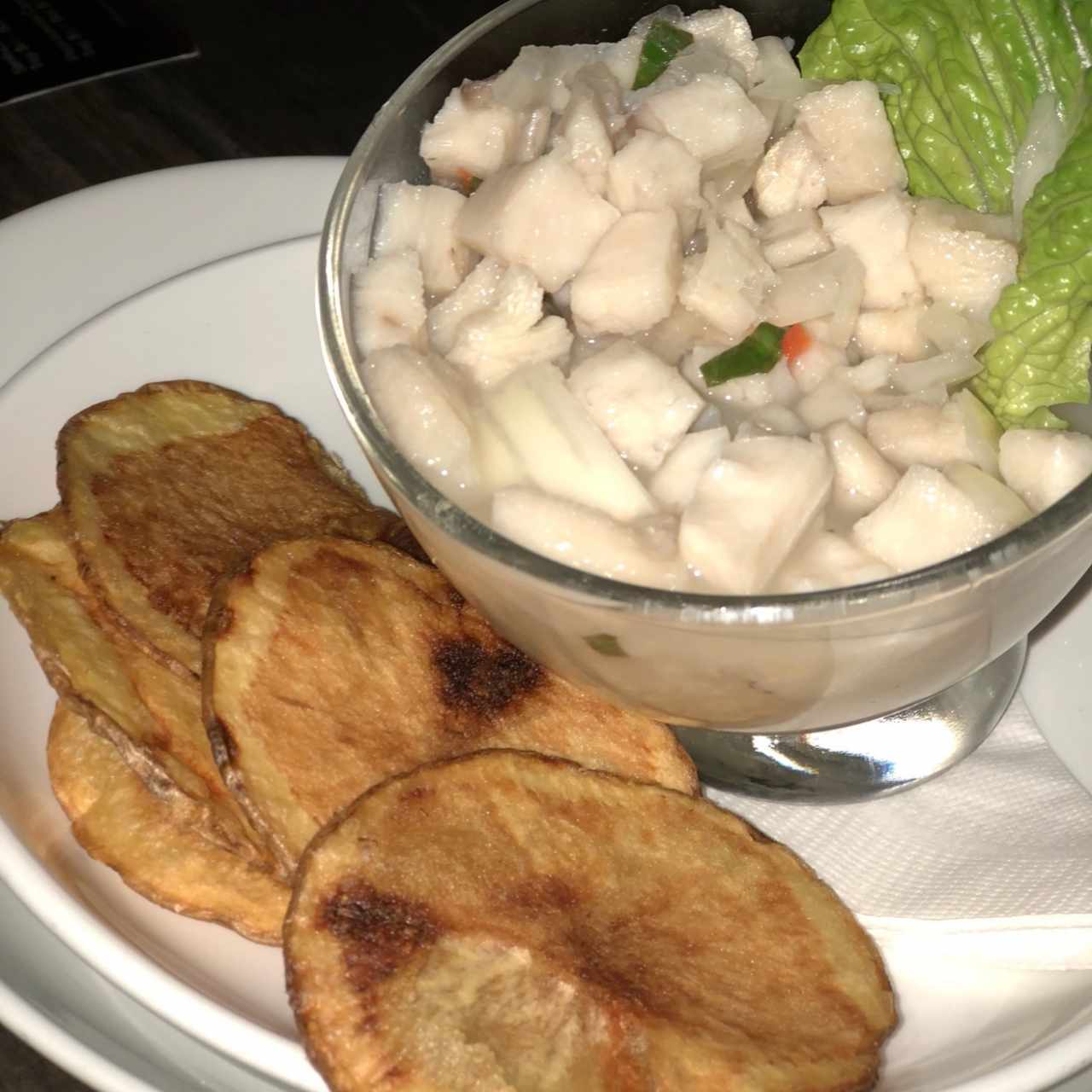 ceviche de corvina 