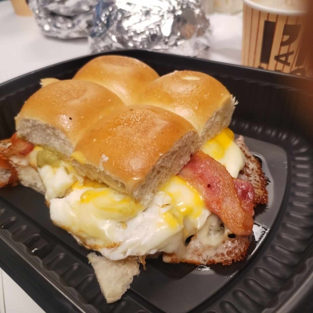 Breakfast sandwich