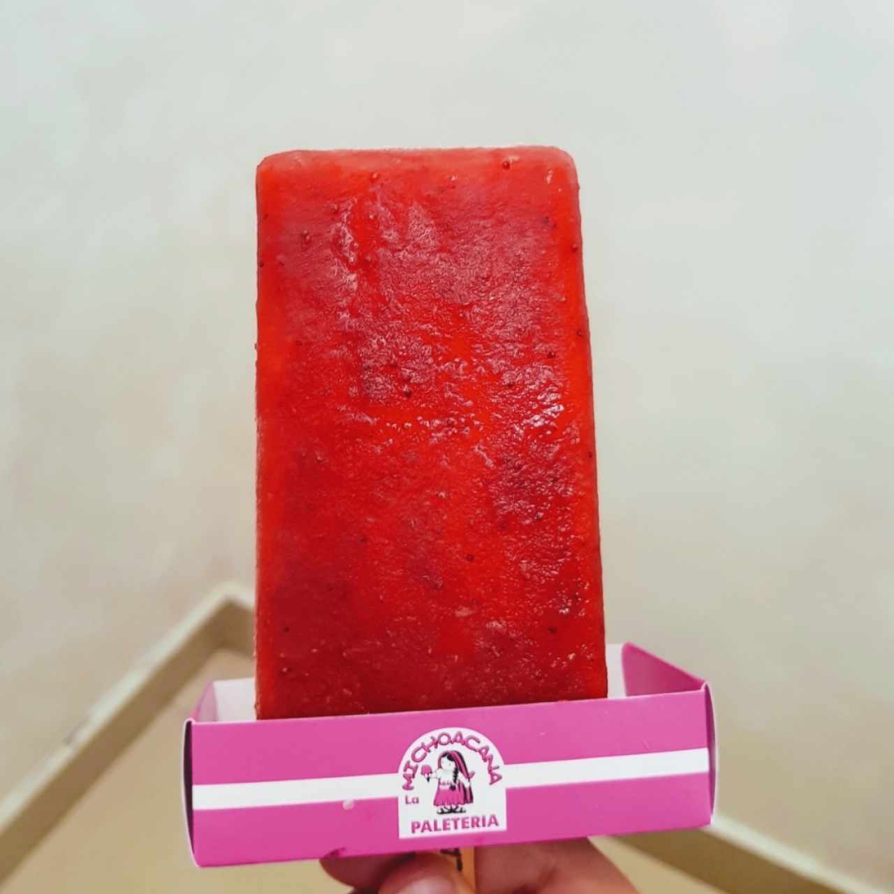 Paleta de Fresa