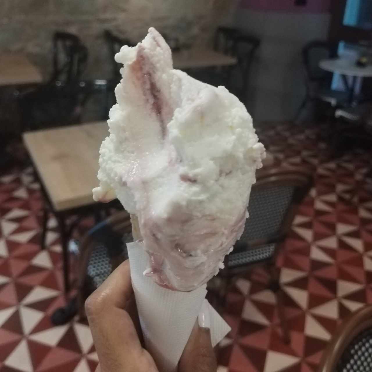 Helado de yogurt 