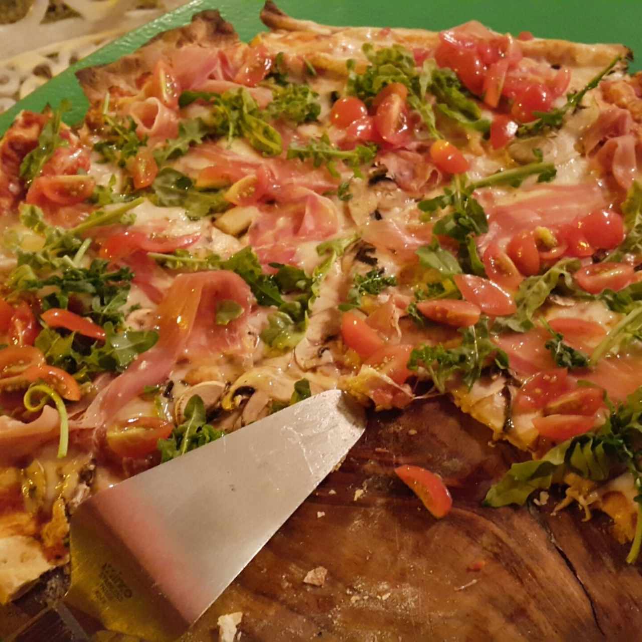 pizza mediterránea 