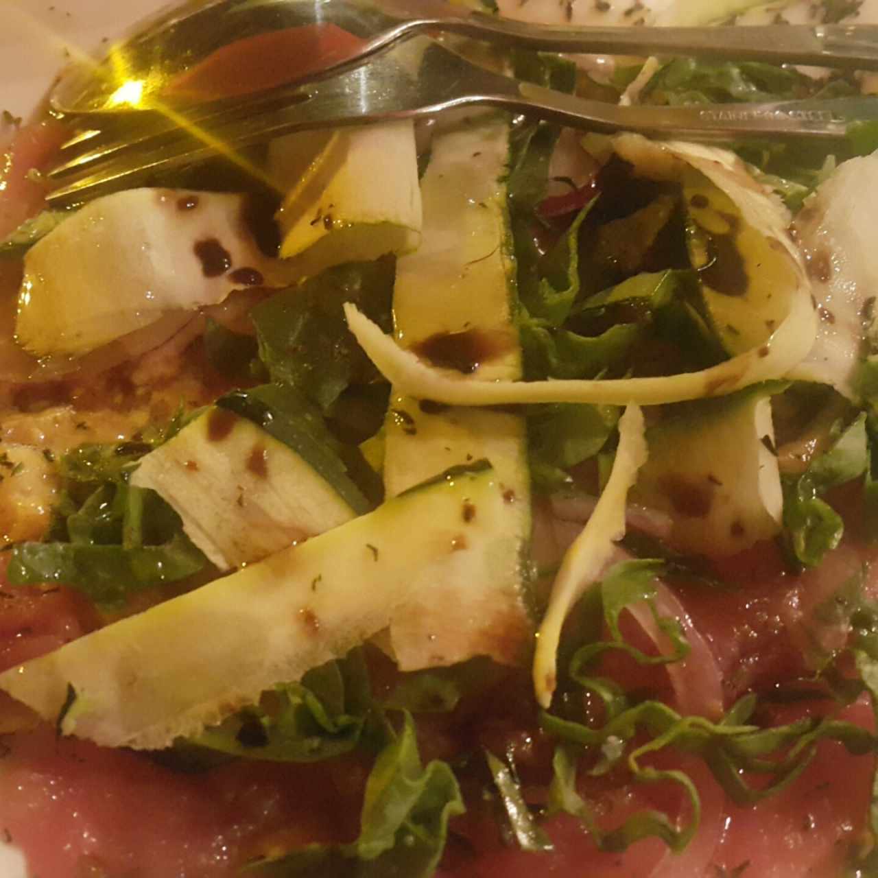 carpaccio de atún 