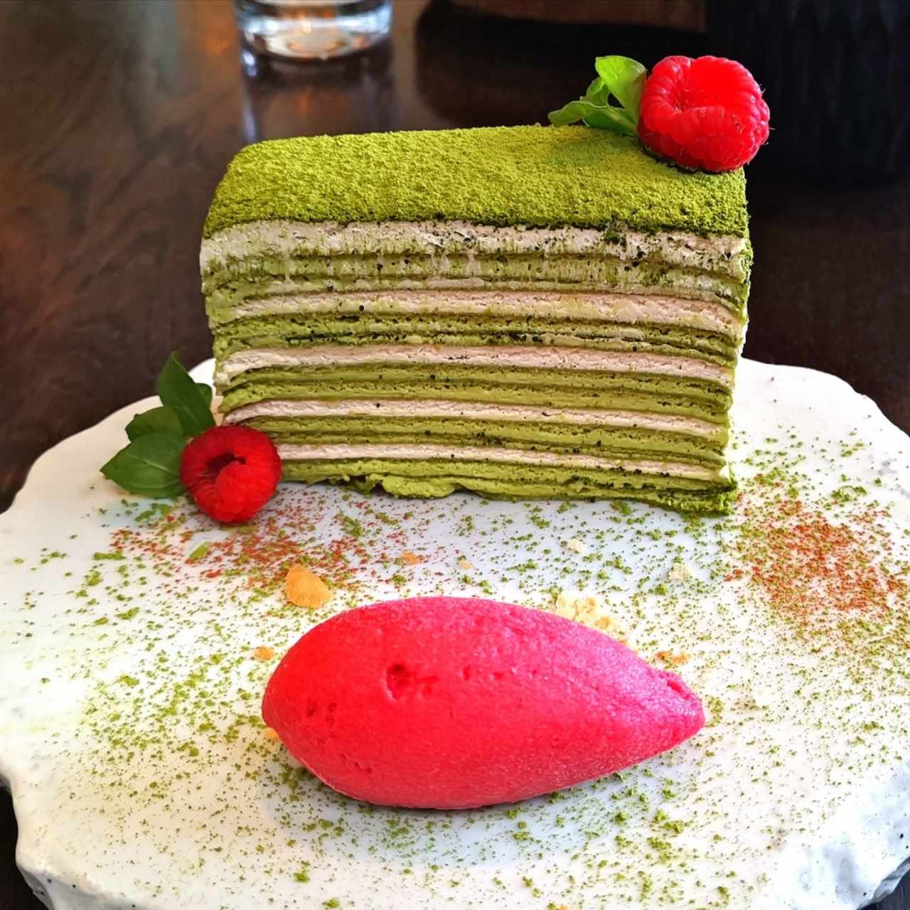 Green Tea Napoleon