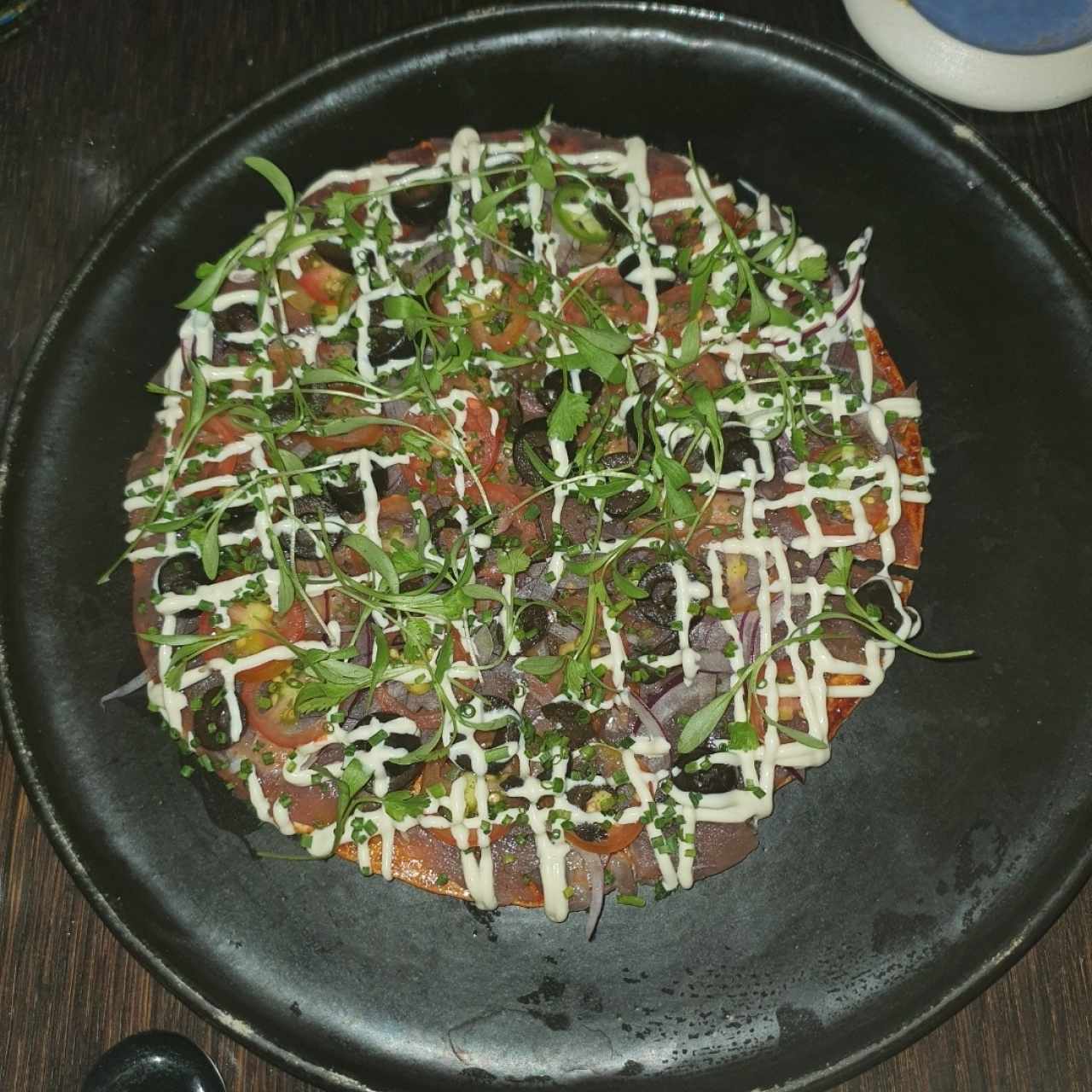 Sushi pizza