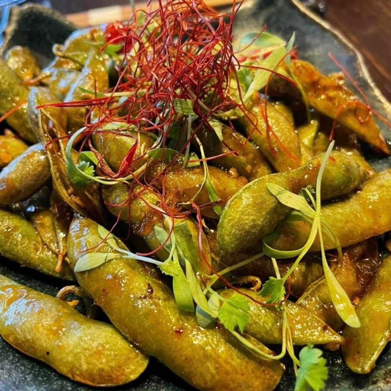 Hot - Spicy Edamame