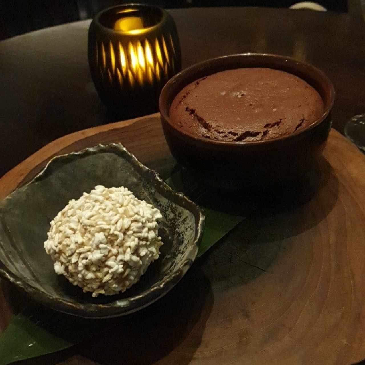 volcan de chocolate