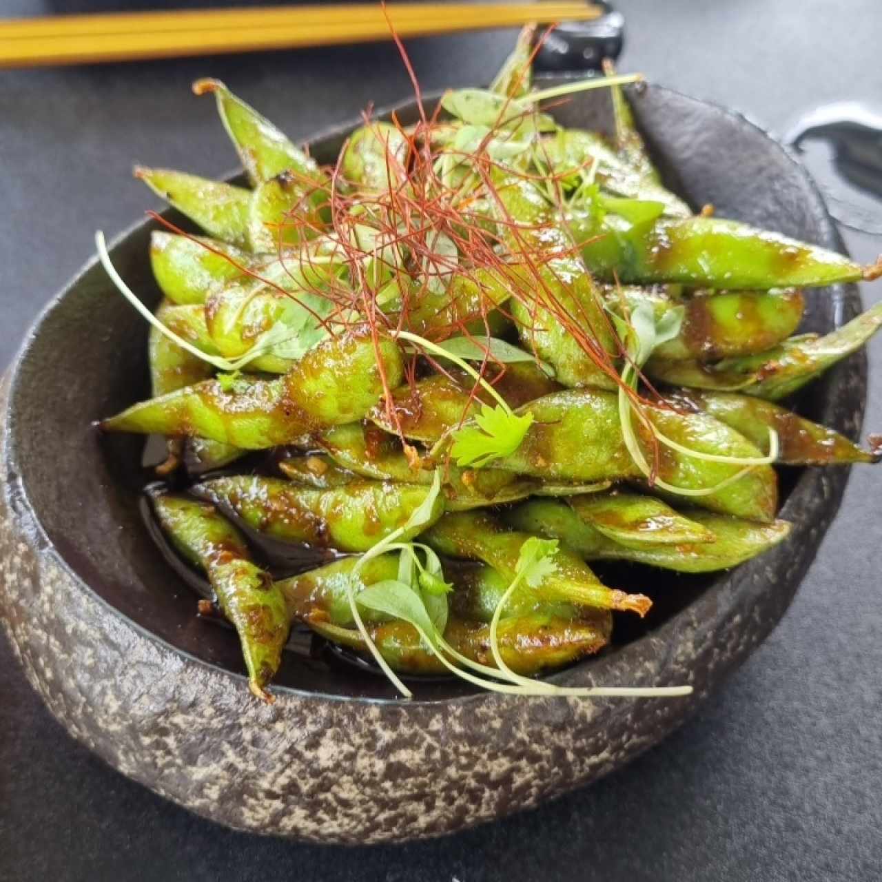 HOT - SPICY EDAMAME