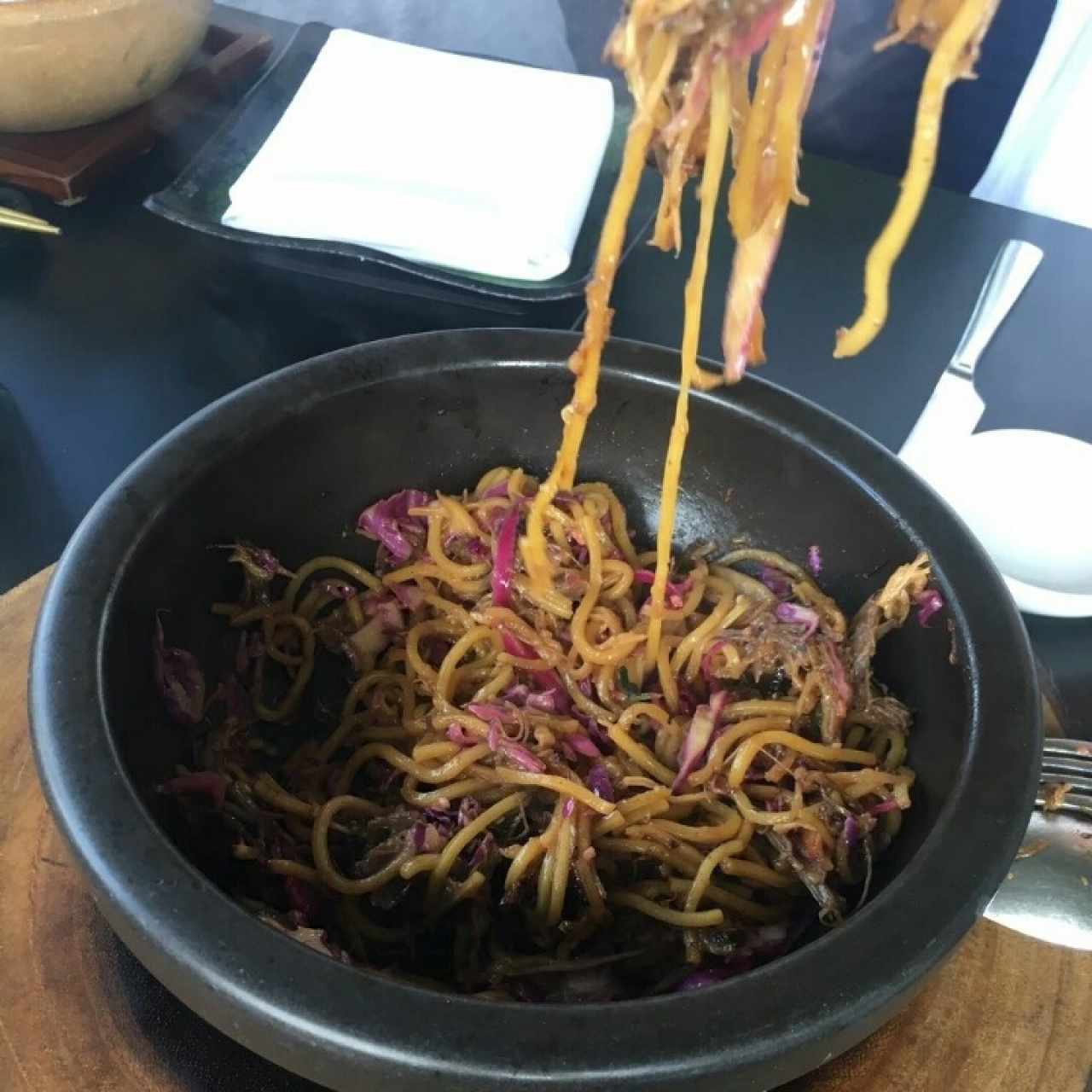 Short Rib Yaki Noodles 