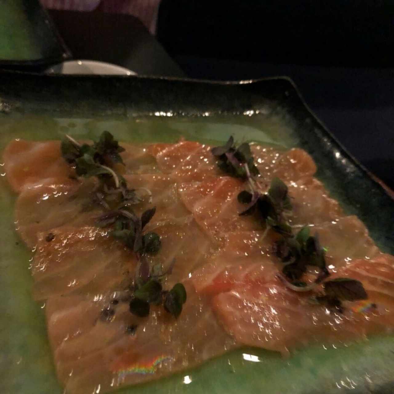 carpaccio de salmon