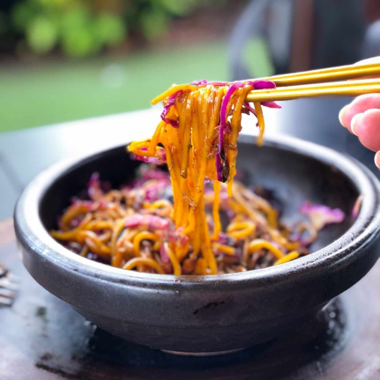 Shortrib Yaki Noodles