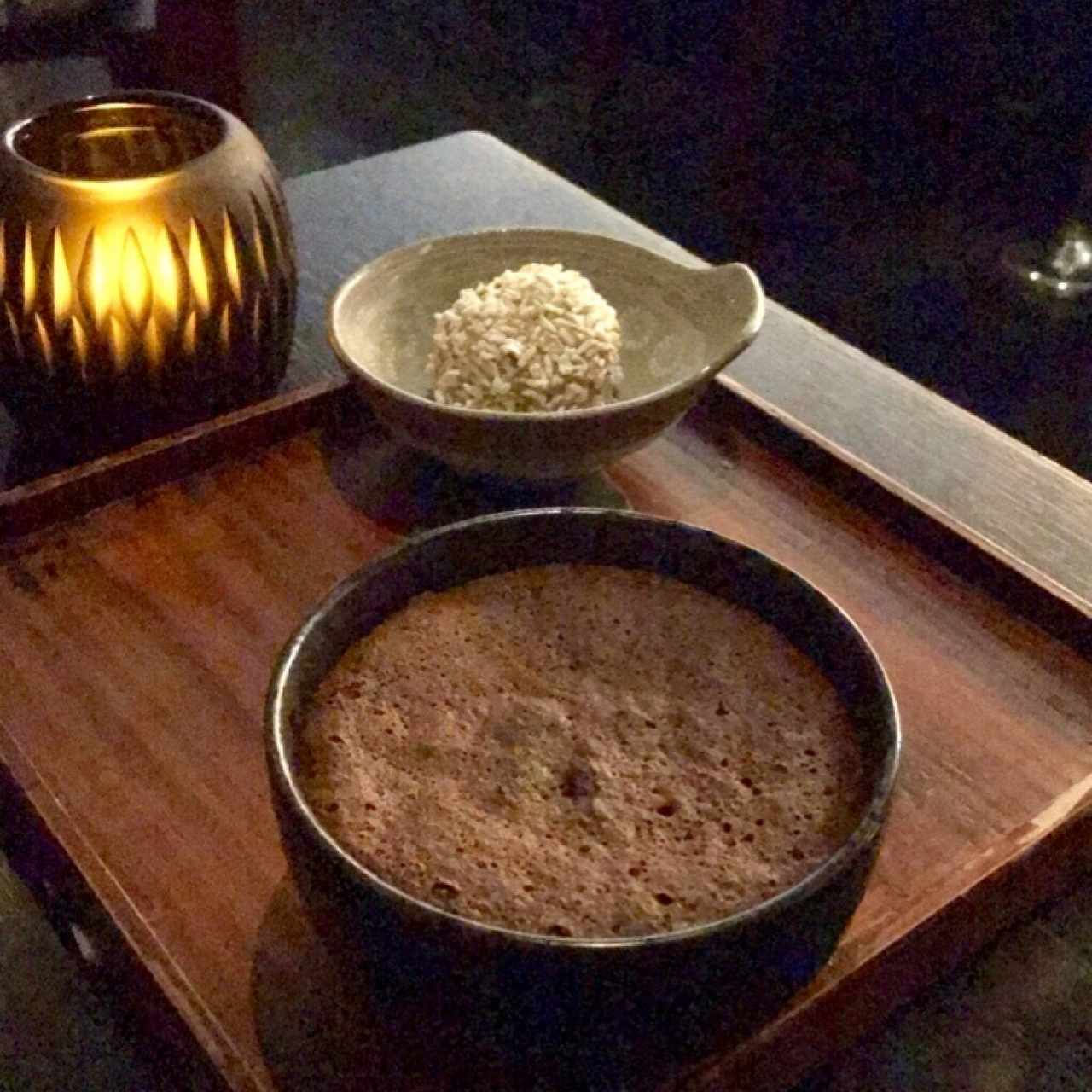 POSTRES - BAKED CHOCOLATE MOUSSE