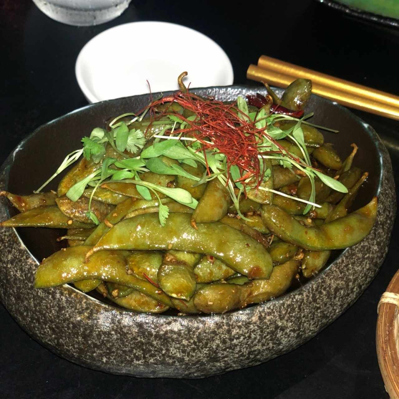 HOT - SPICY EDAMAME