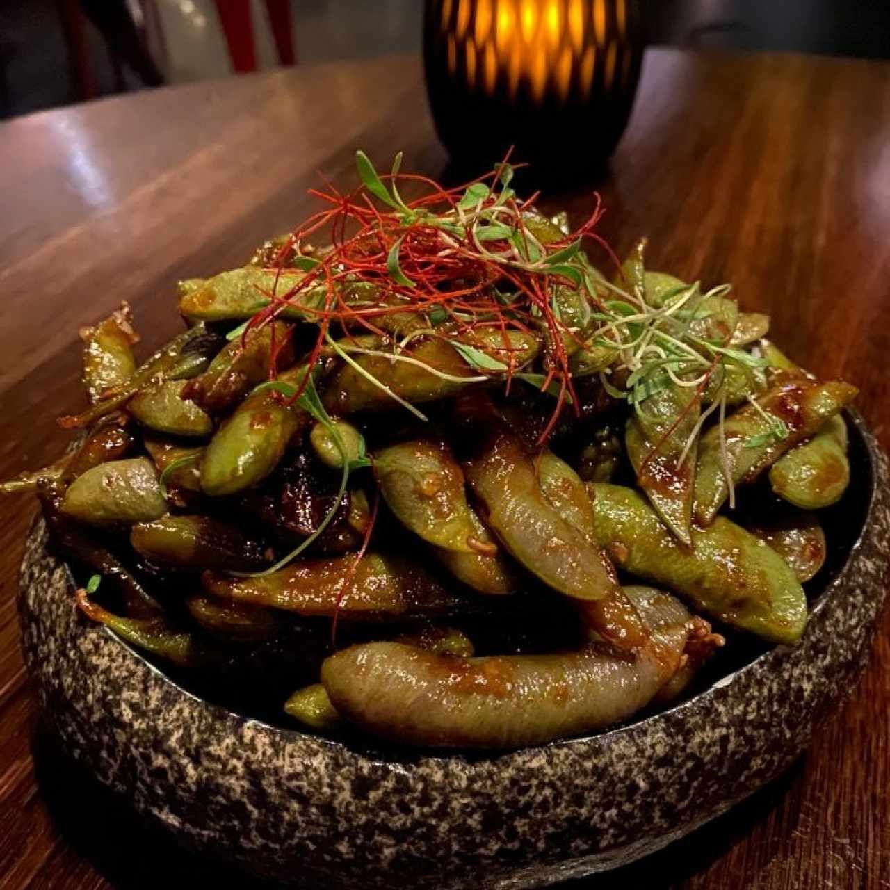 HOT - SPICY EDAMAME