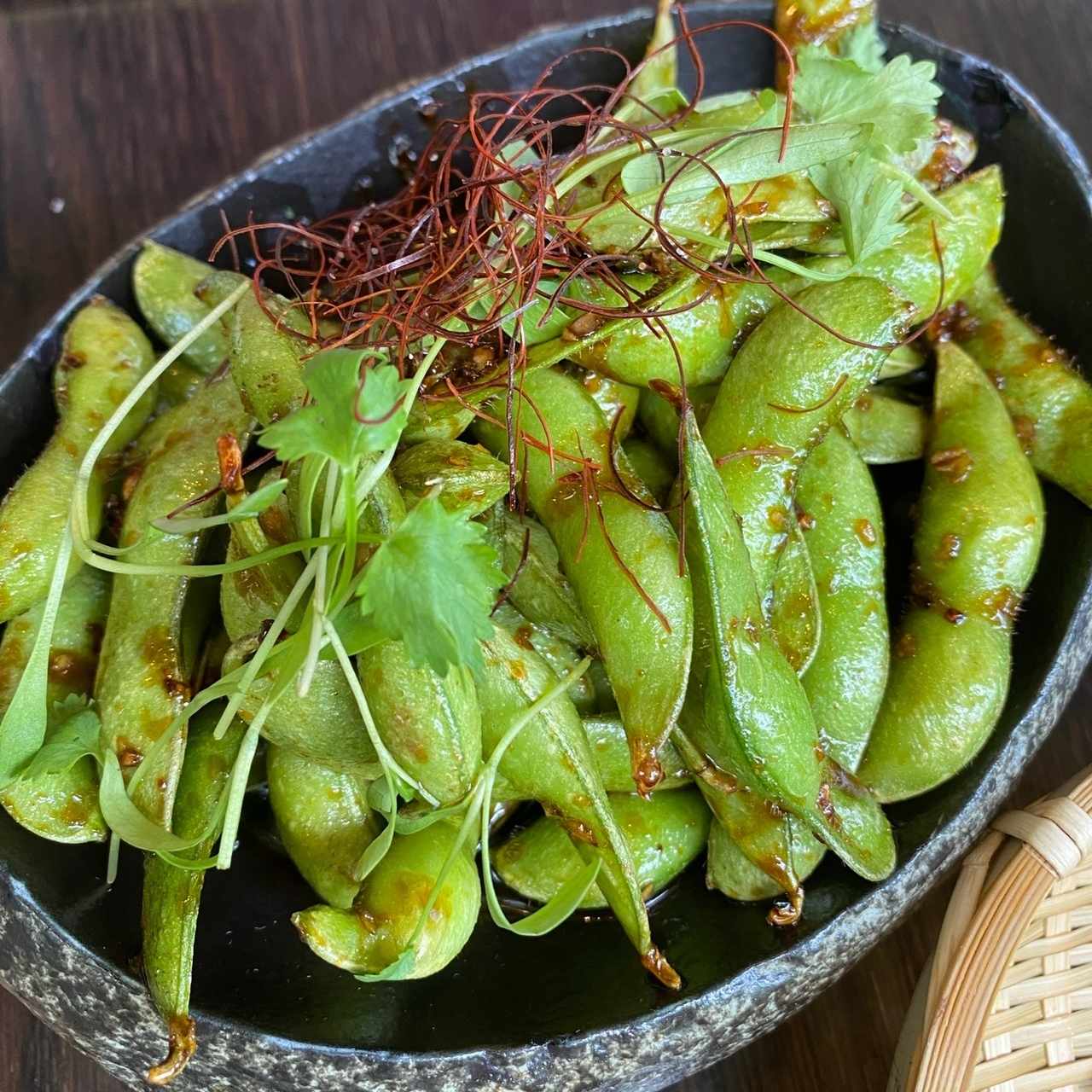 HOT - SPICY EDAMAME