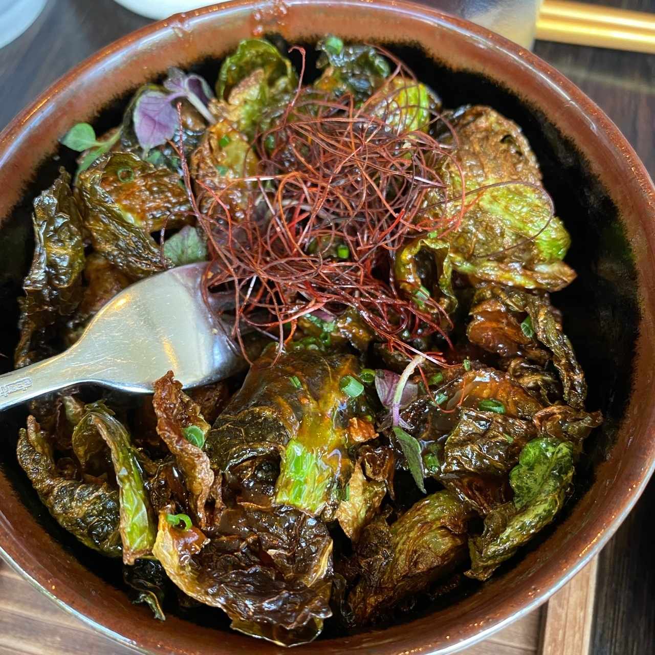 HOT - CRISPY BRUSSELS SPROUTS