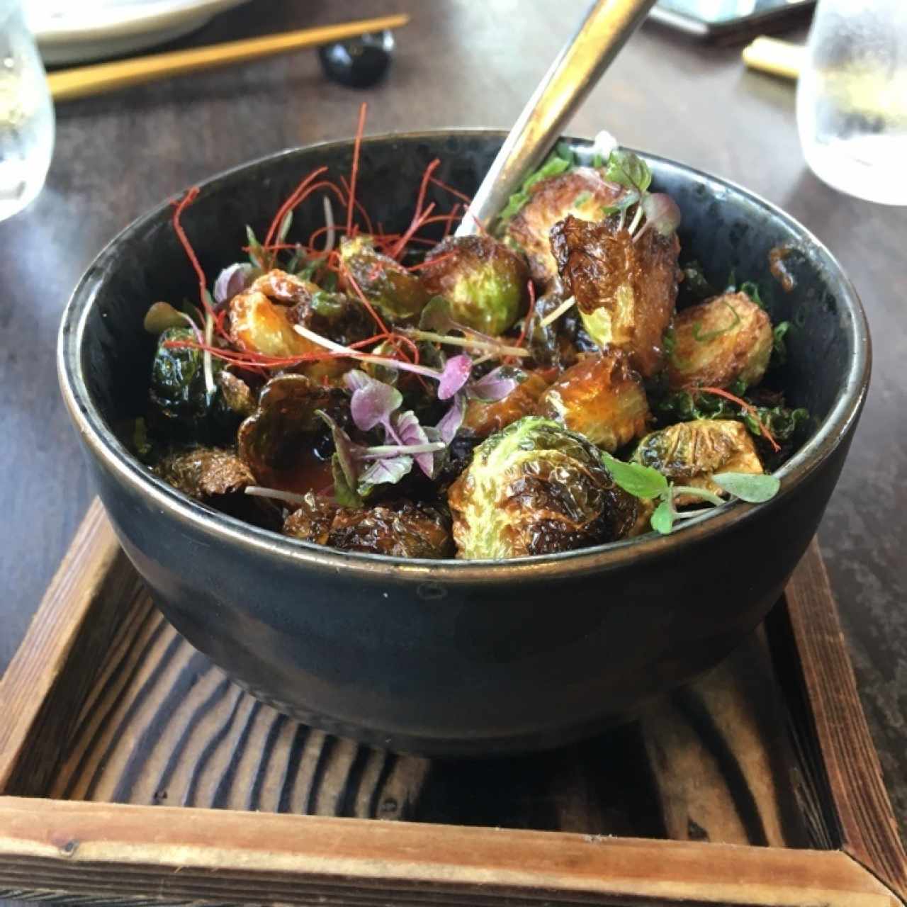 HOT - CRISPY BRUSSELS SPROUTS