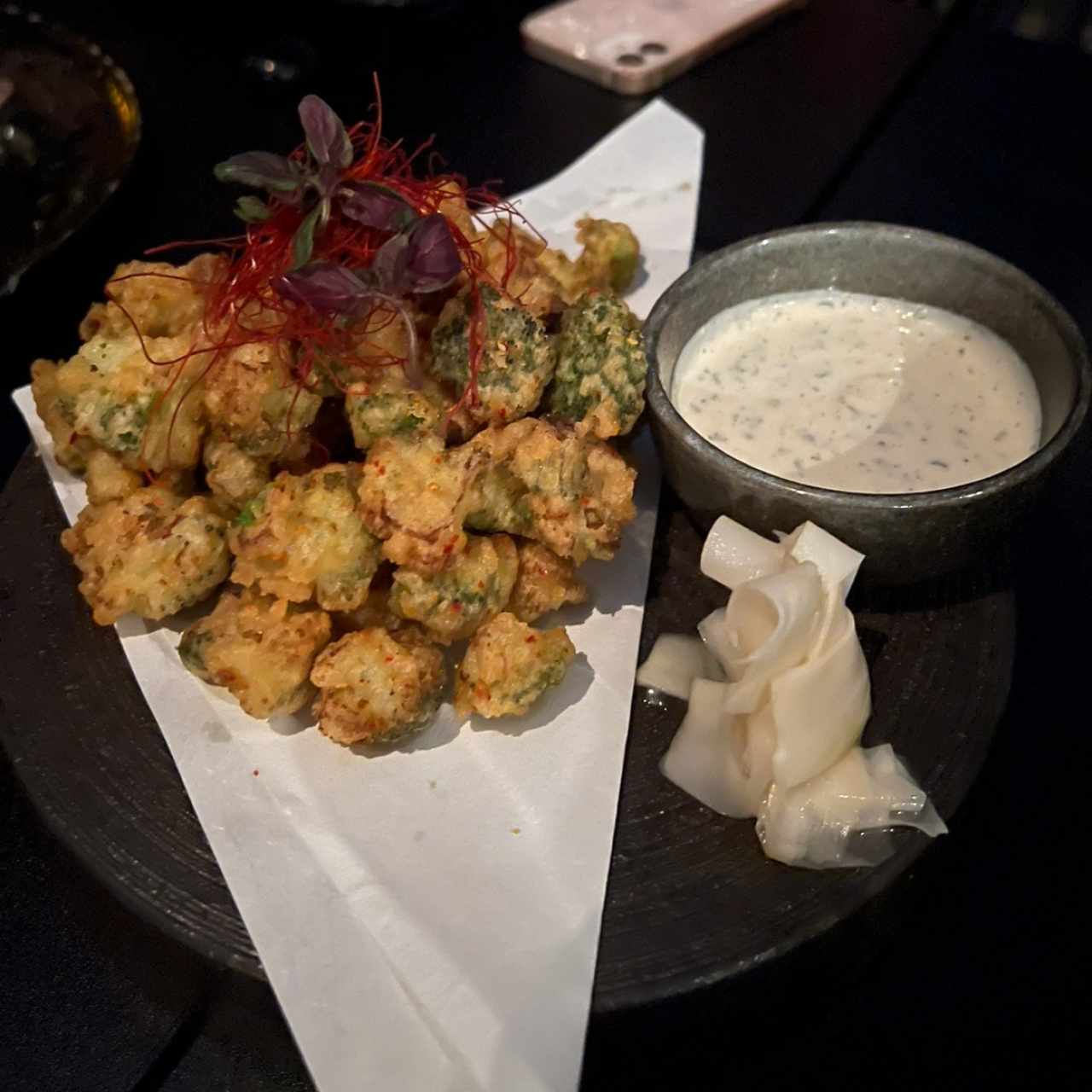 Hot - Broccoli Tempura