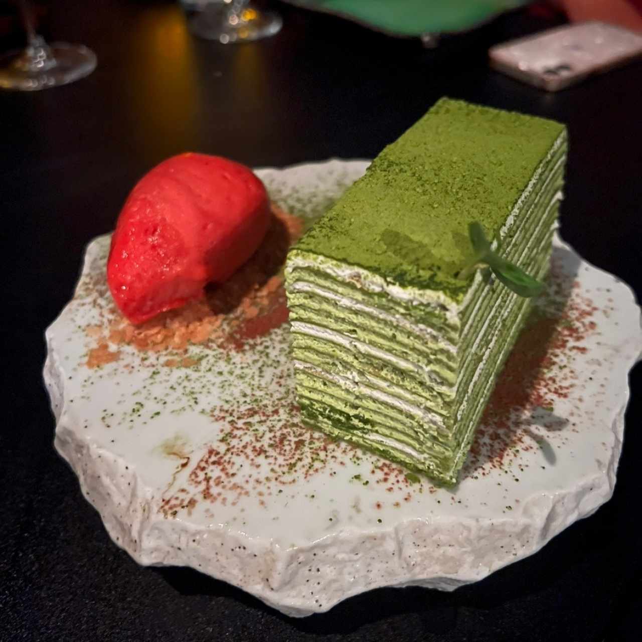 Mil hojas de Matcha 