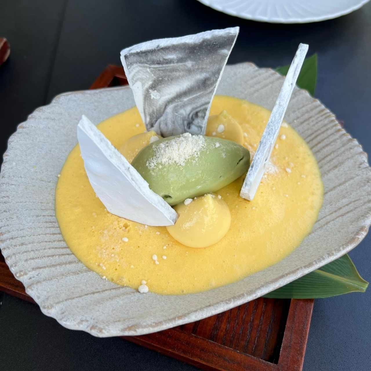 Mango pudding 