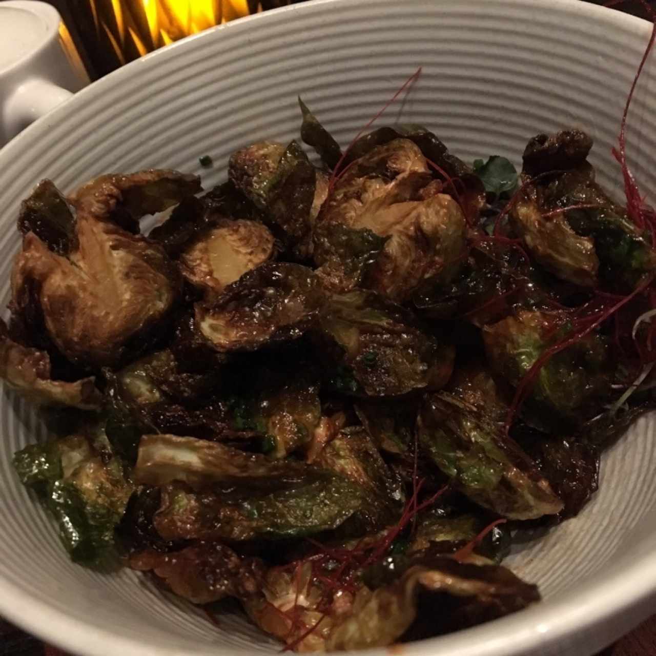 crispy brussel sprouts