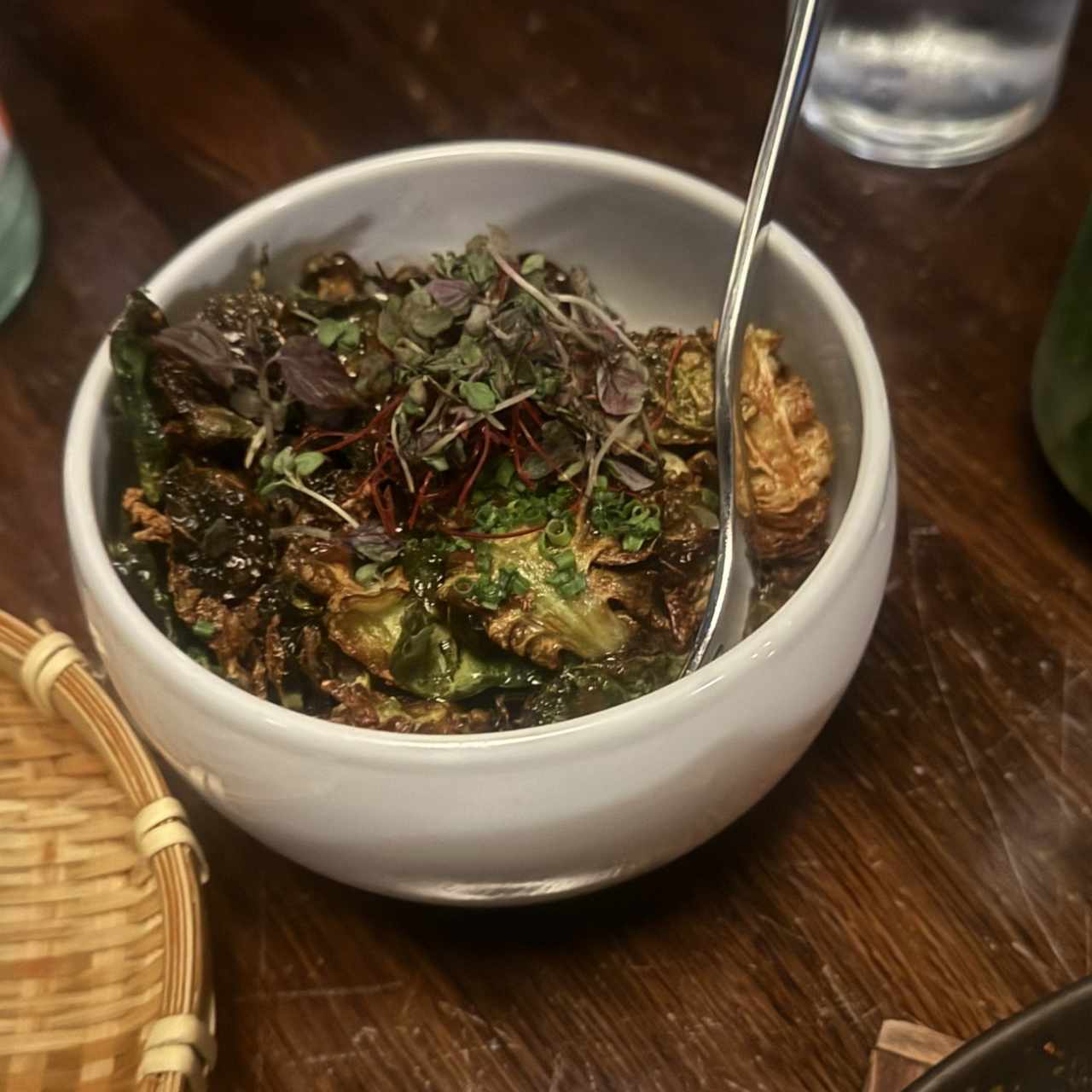 HOT - CRISPY BRUSSELS SPROUTS