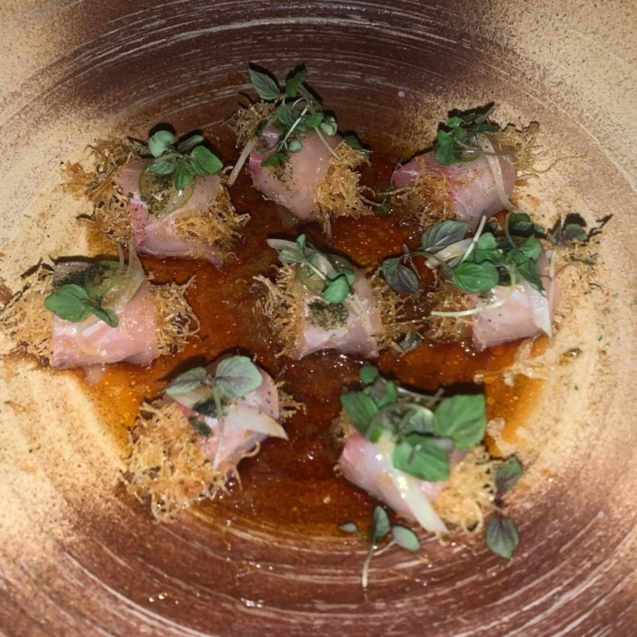 HAMACHI PONZU SERRANO, SUDASHI