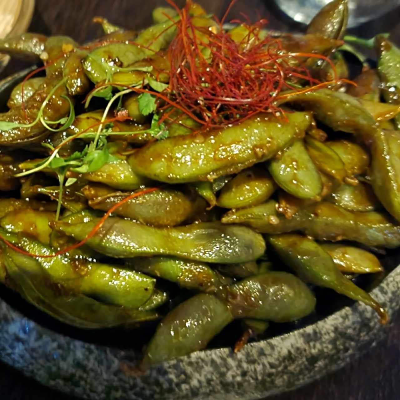 HOT - SPICY EDAMAME