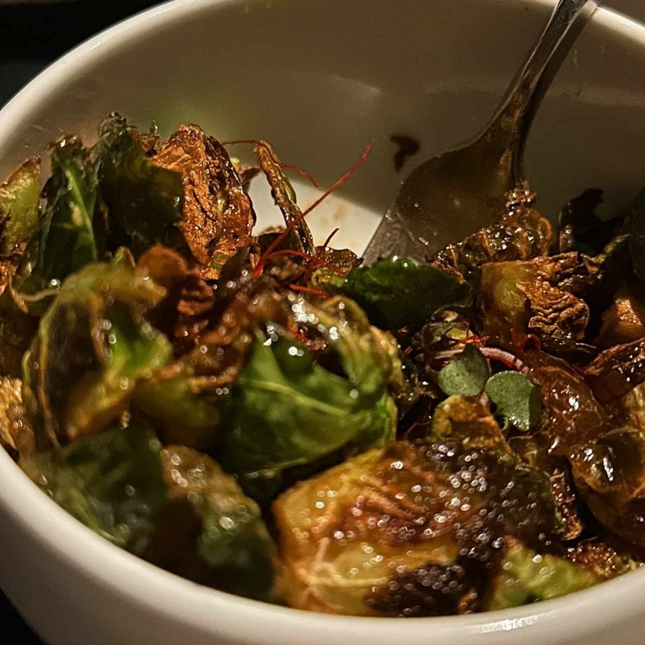 HOT - CRISPY BRUSSELS SPROUTS