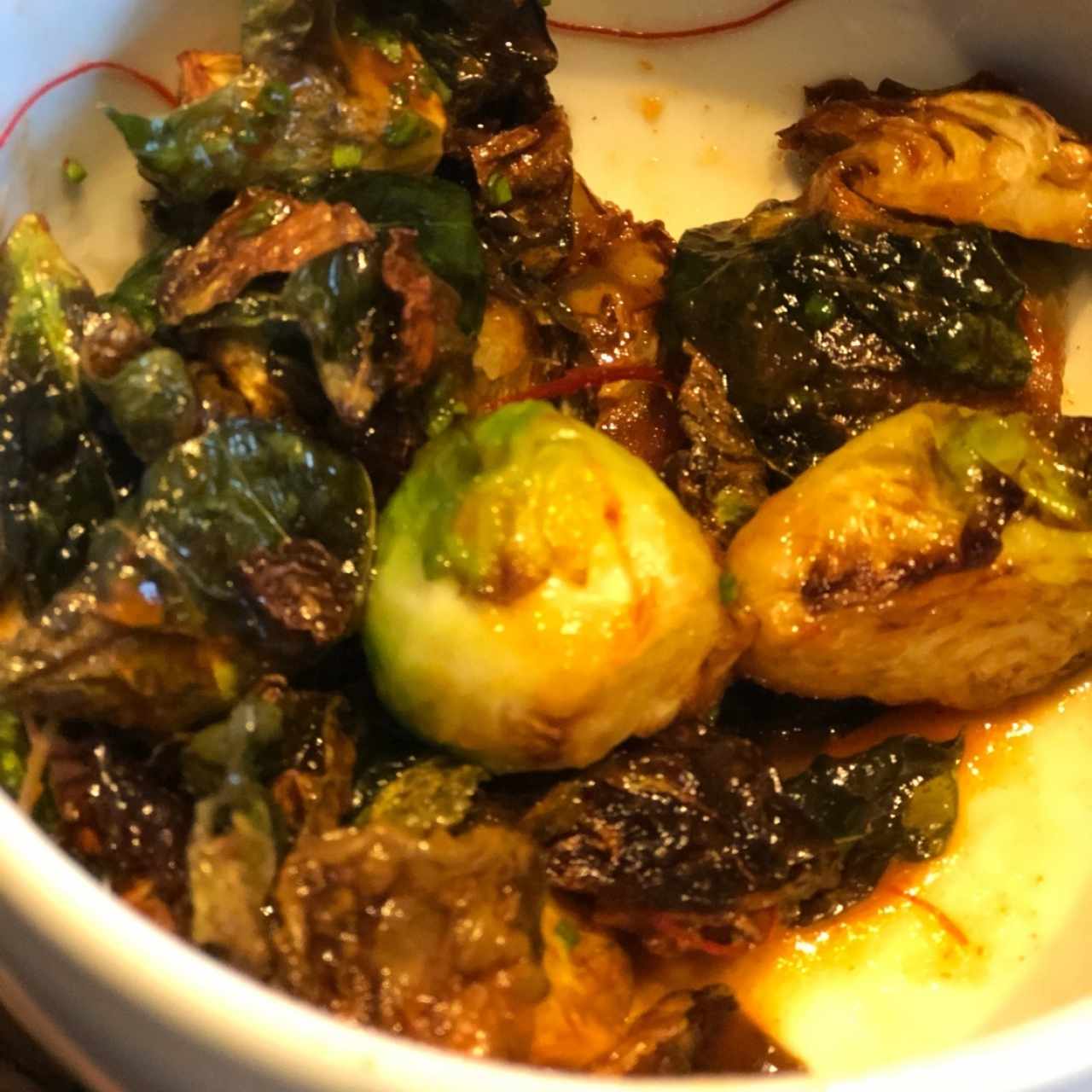 HOT - CRISPY BRUSSELS SPROUTS